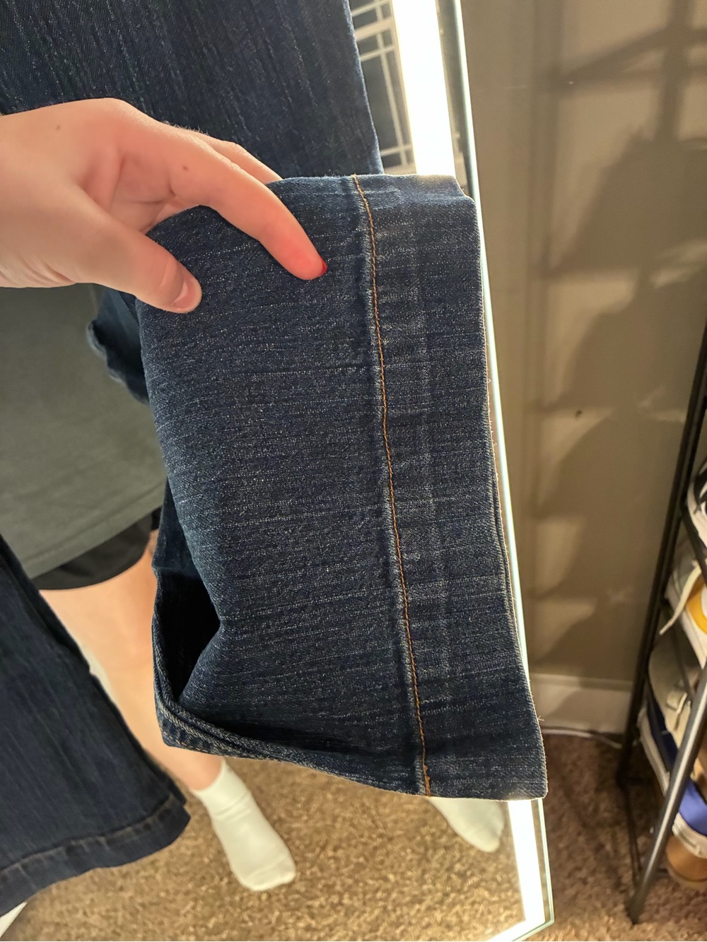 Kimes Ranch Dark Blue Boot Cut Jeans - Picture 11 of 13